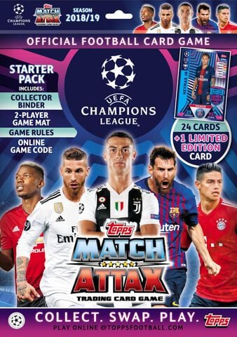 Cartes - Uefa Champions League - Kit De Démarrage 2018-2019