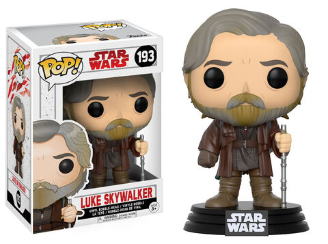 Figurine Funko Pop! N°193 - Star Wars - Episode 8 - Luke Skywalker