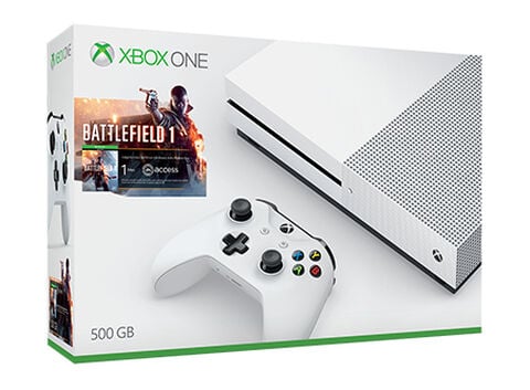 Pack Xbox One S 500 Go Battlefield 1