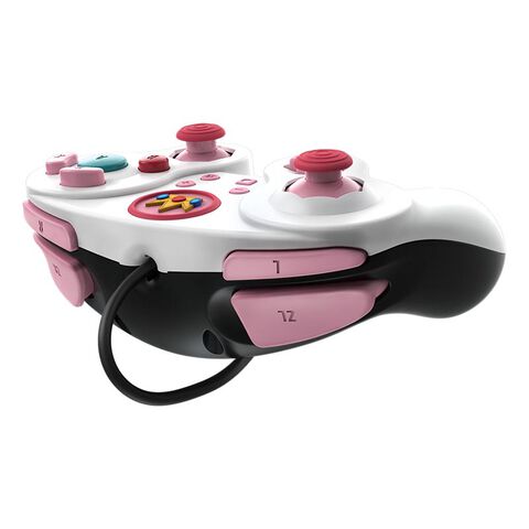 Manette Filaire Fight Pad Pro Peach Licence Nintendo