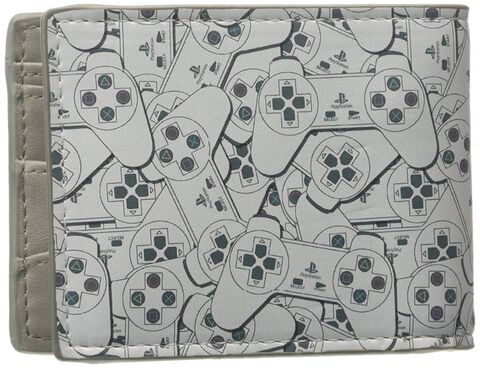 Portefeuille - Playstation - Manette All Over Printed
