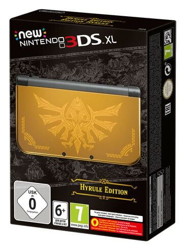 Nintendo New 3ds Xl Hyrule Edition Limitée