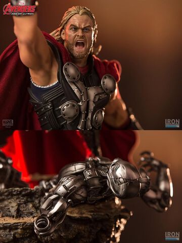 Statuette Iron Studios - Avengers L'ere D'ultron - 1/6 Thor 47 Cm