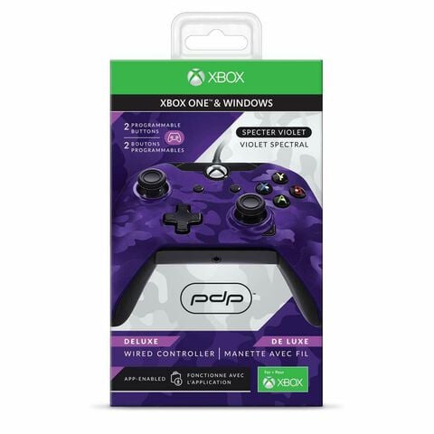 Manette Filaire Deluxe Camouflage Violette