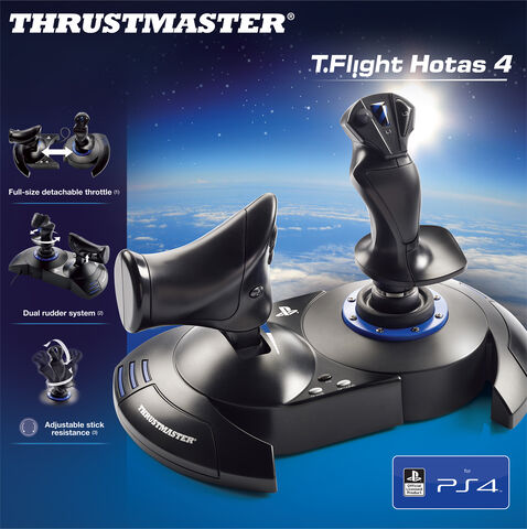 MANCHE THRUSTMASTER T.FLIGHT HOTAS 4 (PS4/PS5 e PC)