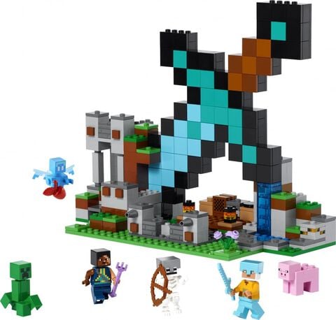 Lego - Minecraft - L'avant-poste De L'épée