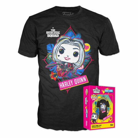T-shirt Boxed Tee - Dc Comics - Harley Quinn W/ Acc - Taille L
