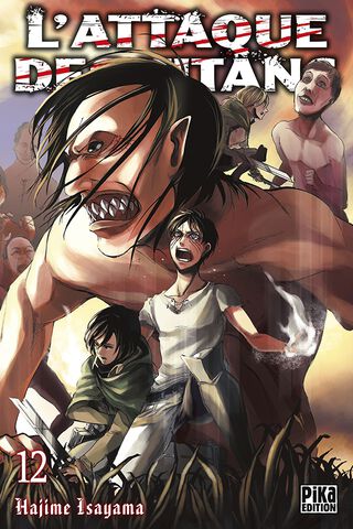 Manga - L'attaque Des Titans - Tome 12