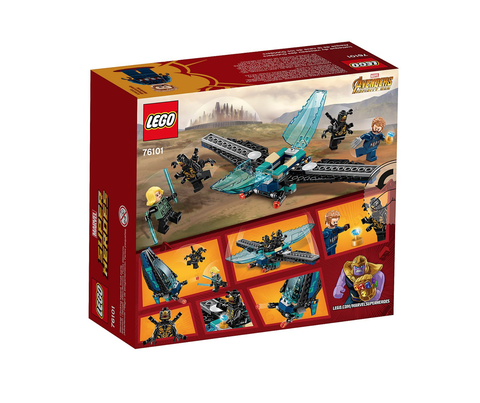 Lego - Marvel - 76101 - L'attaque Du Vaisseau Par Les Outriders