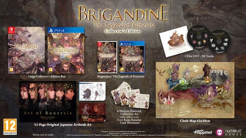 Brigandine The Legend Of Runersia Collector's Edition