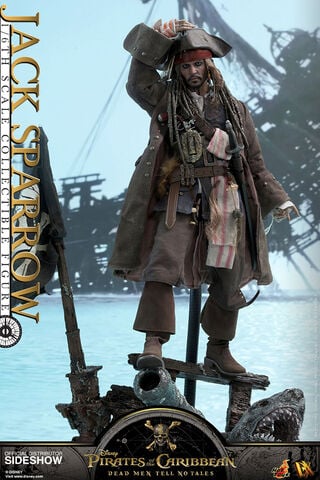 Figurine Hot Toys - Pirates Des Caraibes - Dead Men No Tales - Jack Sparrow