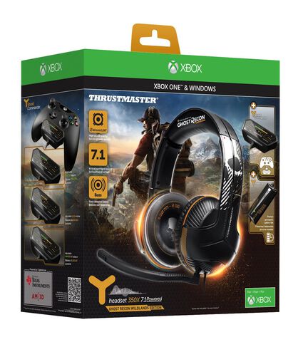Casque Gaming Filaire Y350x 7.1 Powered Ghost Recon Wl Edition