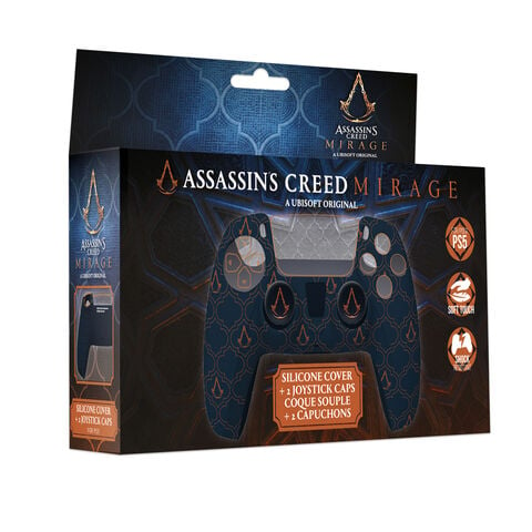 Coque Silicone + Grips - Assassin's Creed - Bleu