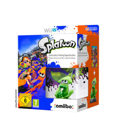 Splatoon + Amiibo Squid