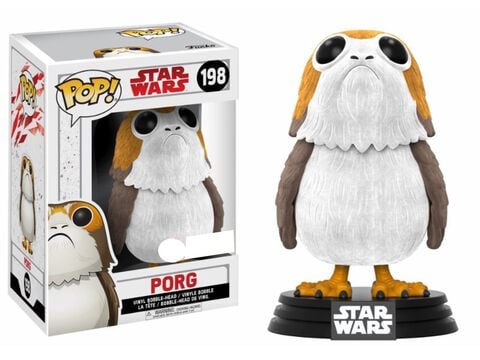 Figurine Funko Pop! N°198 - Star Wars : The Last Jedi - Porg Flocked (c)