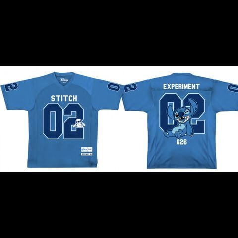T Shirt Homme Sport Us - Disney - Stitch 02 Bleu Taille Xs