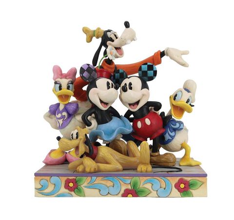 Figurine Disney Tradition - Mickey - Mickey Et Ses Amis