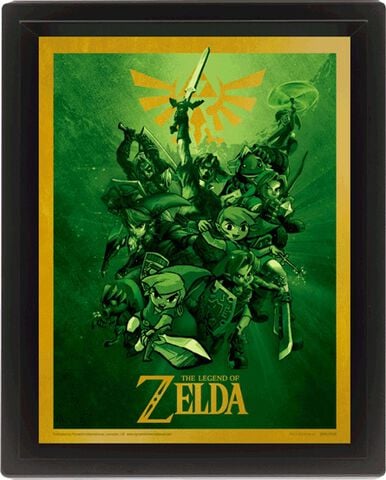 Cadre 3d - Zelda