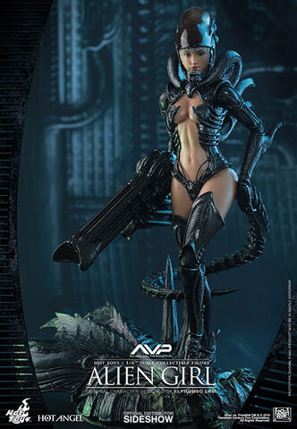 Figurine Hot Toys - Alien Vs Predator - Hot Angel 1/6 Alien Girl 29 Cm