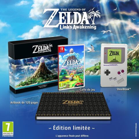 The Legend Of Zelda Link's Awakening Edition Limitee