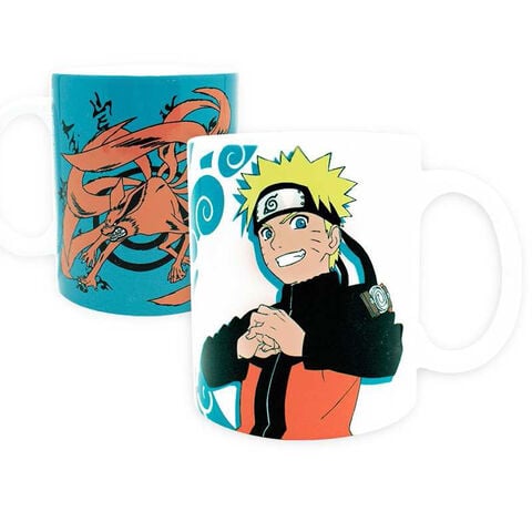 Mug Naruto Shippuden -320 Ml - Naruto Et Kyubi