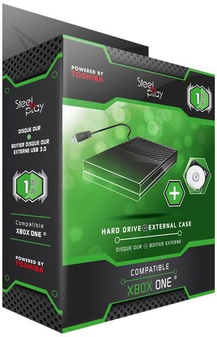 Steelplay Bundle Adaptateur Disque Dur Xbox One + Disque Dur 1to