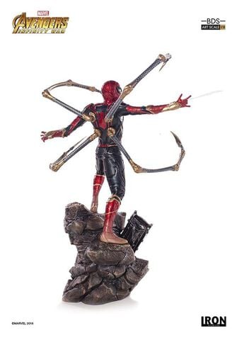 Statuette Iron Studios - The Avengers Infinity War - Iron Spider-man Bds Art 1/1