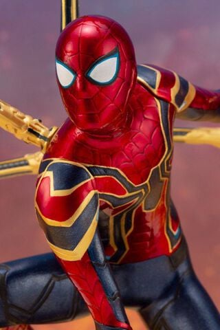 Statuette Kotobukiya - Avengers Infinity War Pvc Artfx  - Iron Spider 28 Cm