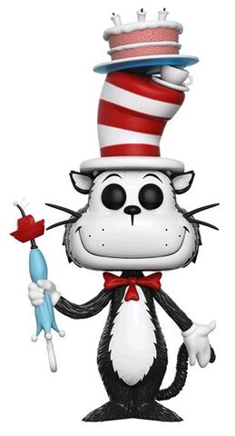 Figurine Funko Pop! N°10 - Dr Seuss - Le Chat Chapeauté Avec Parapluie