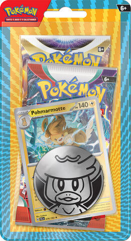 Pack 2 Boosters - Pokemon - Pin Blister Pohmarmotte