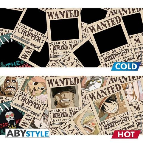 Mug Heat Change - One Piece - Wanted 460 Ml