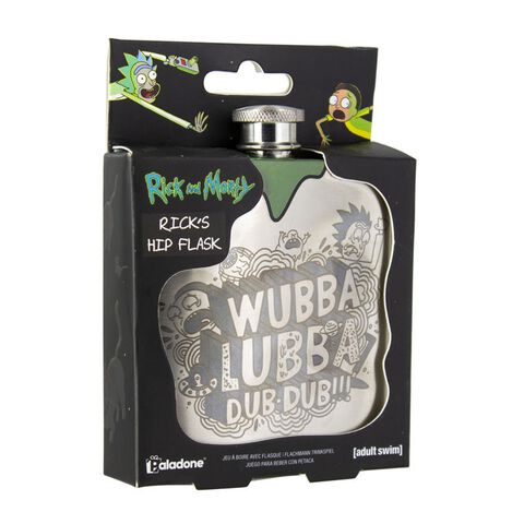 Flasque - Rick Et Morty - Wubba Lubba Dub Dub