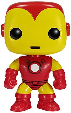 Figurine Funko Pop! N°04 - Iron Man - Iron Man Pop Comics