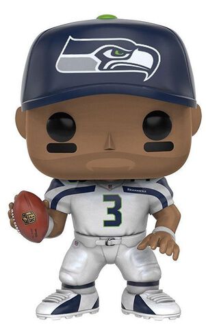 Figurine Funko Pop! N°57 - NFL 3 - Russell Wilson (seahawks)