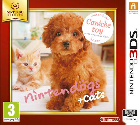 Nintendogs + Cats Caniche Toy & Ses Nouveaux Amis Selects