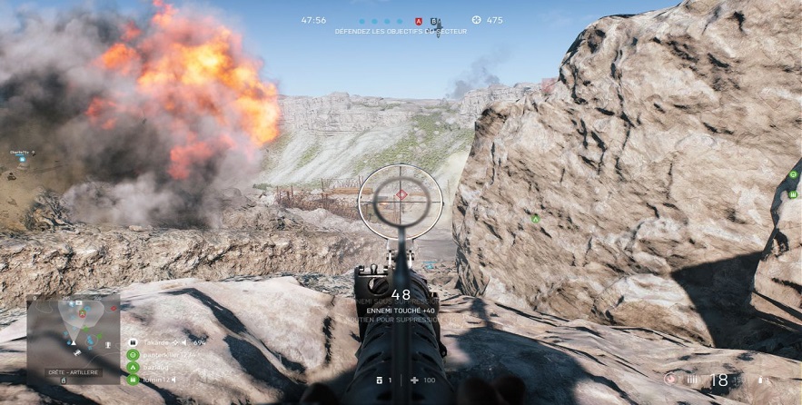 Un PC Shadow fait tourner Battlefield V