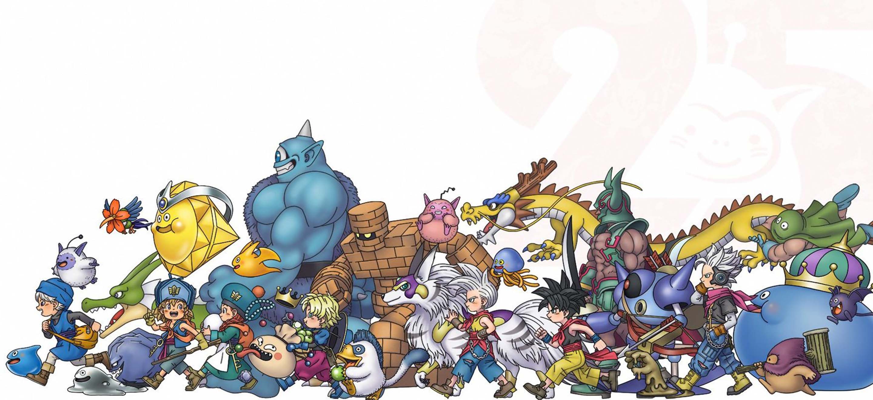 Comme dans Dragon Quest Monsters, on croise les Pokémon