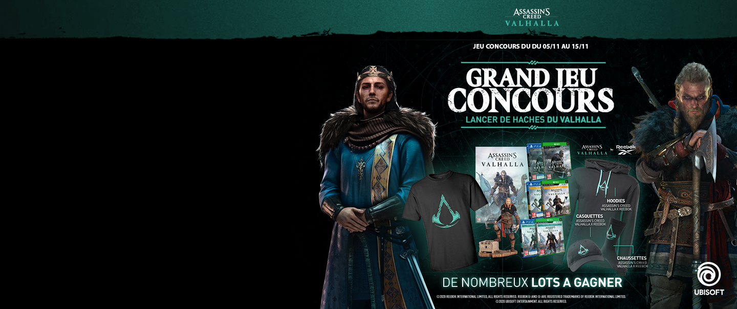 Concours Assassin's Creed Valhalla