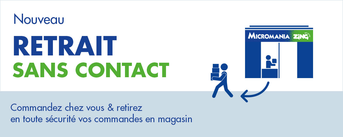 Retrait sans contact