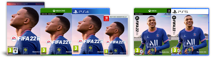 packshots FIFA 22