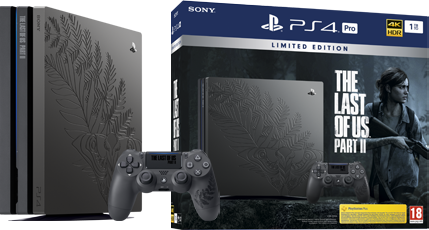 packaging PS4 Pro édition limitée The Last Of Us Part II