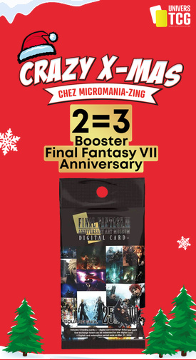 Crazy Xmas 2 boosters Final Fantay achetés = 1 booster offert