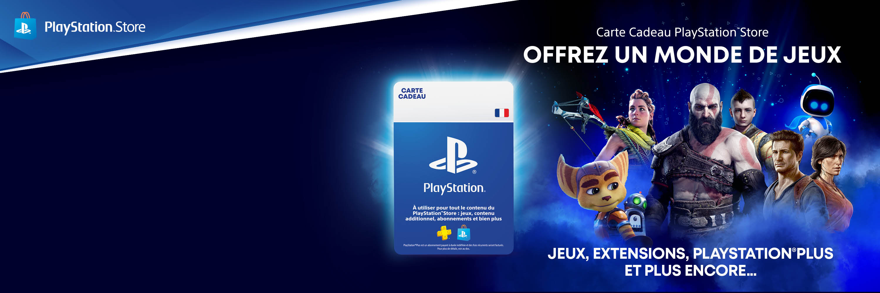 PlayStation Plus 12 Mois (ESD, DE, FR, IT)