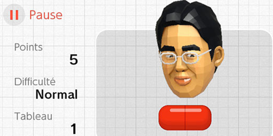 Le visage de Kawashima est connu de tous les fans de Nintendo