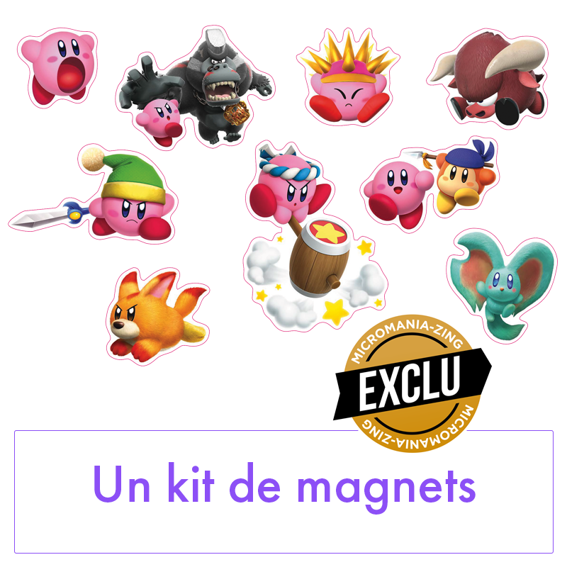 Kirby et le Monde Oublié (sortie le 25 mars) Magnetskirby