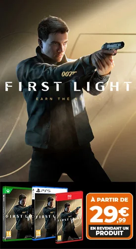 007 First Light avec offre Jouez à