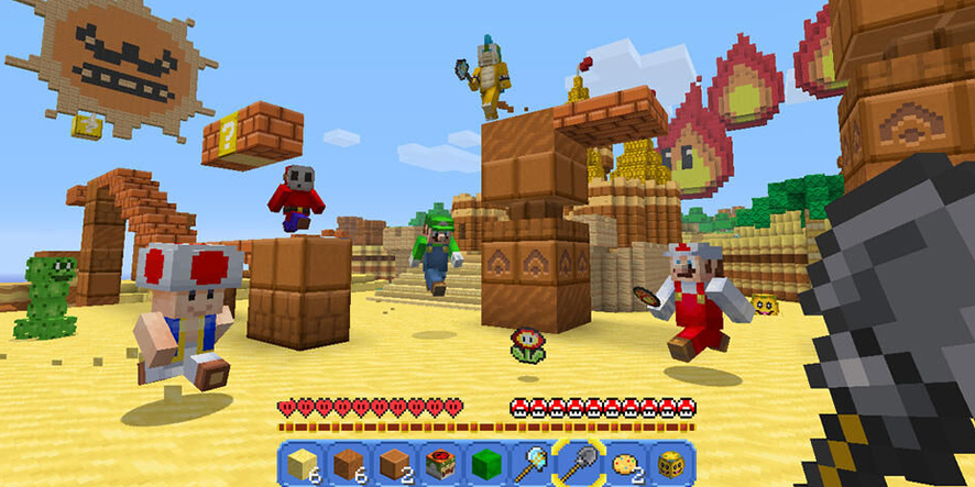 minecraft-mario