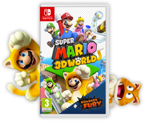packshot Super Mario 3D World