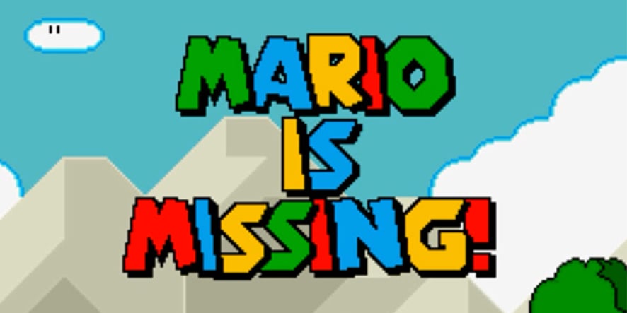 Mario encore sauvé par Luigi