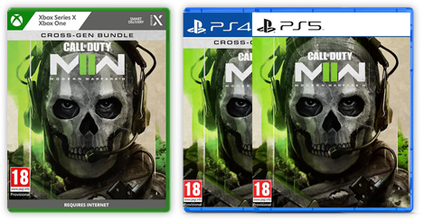 packshots Call of Duty Modern Warfare II